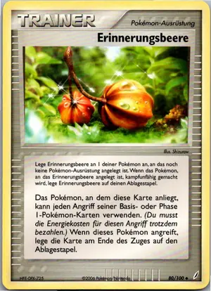 Erinnerungsbeere Exemplar 1,95 €