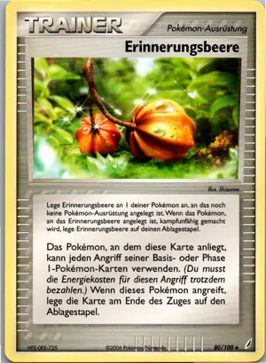 Erinnerungsbeere Exemplar 1,95 €
