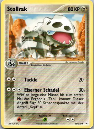 Pokémon-Karte Stollrak 45/110 EX Holon Phantoms