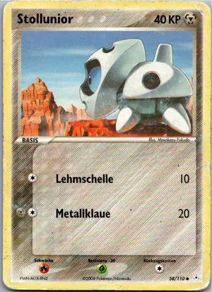 Pokémon-Karte Stollunior 58/110 EX Holon Phantoms