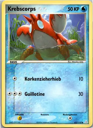 Krebscorps Exemplar 1,95 €