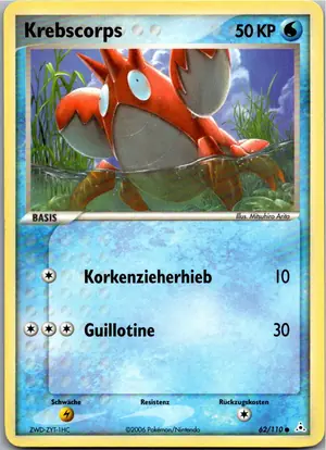Krebscorps Exemplar 1,95 €