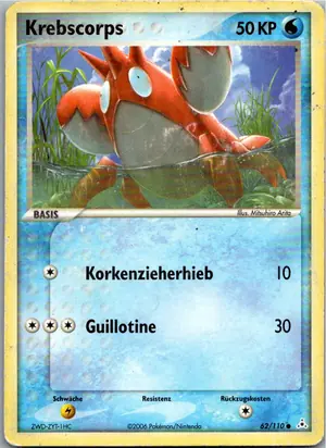 Krebscorps Exemplar 1,95 €