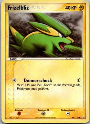 Pokémon-Karte Frizelbliz 64/110 EX Holon Phantoms