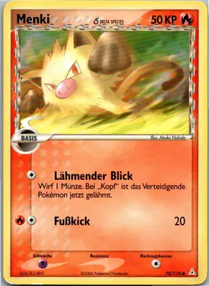 Mankey δ Menki δ Exemplar 1,45 €