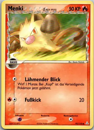 Mankey δ Menki δ Exemplar 1,45 €