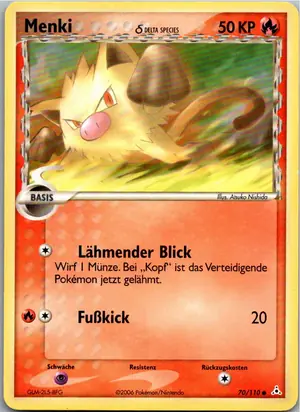 Mankey δ Menki δ Exemplar 1,45 €