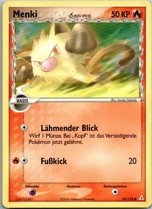 Mankey δ Menki δ Exemplar 1,45 €