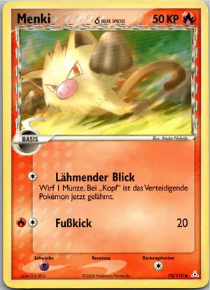 Mankey δ Menki δ Exemplar 1,45 €