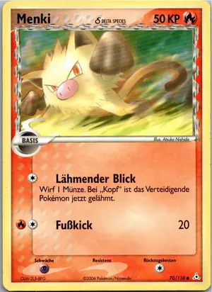 Mankey δ Menki δ Exemplar 1,45 €