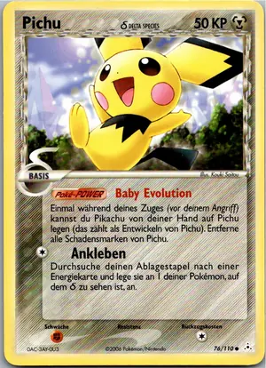 Pichu Exemplar 11,25 €