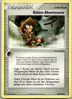 Pokémon-Karte Holon-Abenteuerer 85/110 EX Holon Phantoms