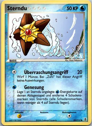 Pokémon-Karte Sterndu 85/113 EX Delta Species