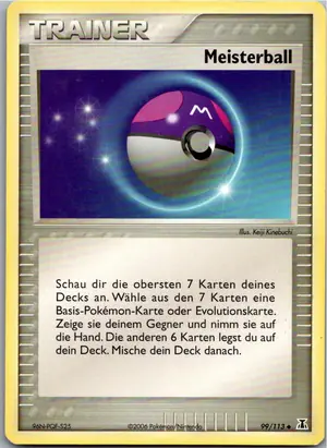 Master Ball Meisterball Exemplar 3,95 €