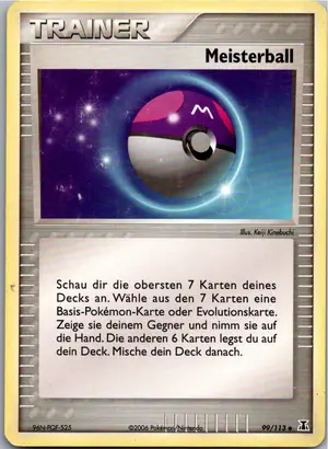 Master Ball Meisterball Exemplar 3,95 €
