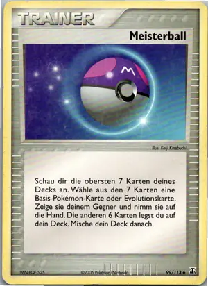 Master Ball Meisterball Exemplar 3,95 €
