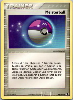 Master Ball Meisterball Exemplar 3,95 €