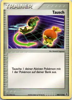 Pokémon-Karte Switch Tausch 102/113 EX Delta Species