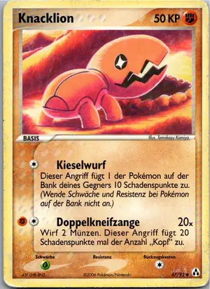 Knacklion Exemplar 1,95 €