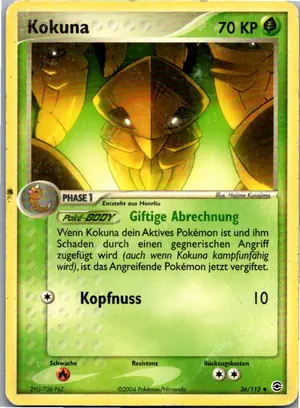 Kokuna Exemplar 1,95 €