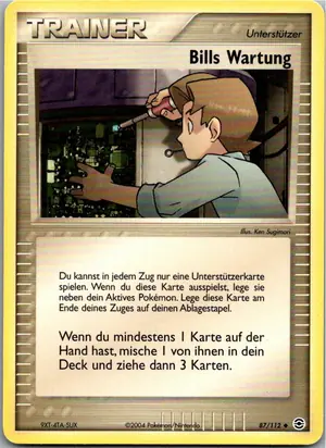 Bills Wartung Exemplar 1,95 €