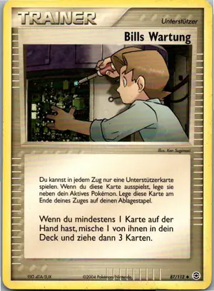 Bills Wartung Exemplar 1,95 €