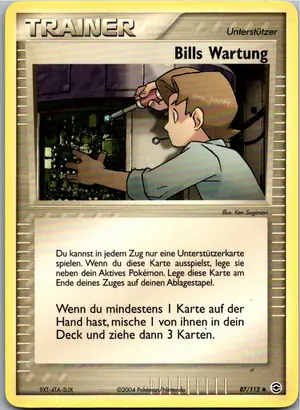 Bills Wartung Exemplar 1,95 €