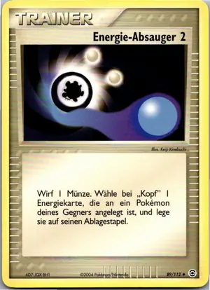 Energie-Absauger 2 Exemplar 1,95 €