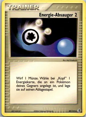 Energie-Absauger 2 Exemplar 1,95 €