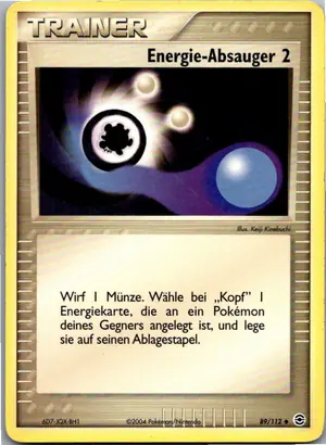 Energie-Absauger 2 Exemplar 1,95 €