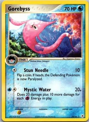 Pokémon-Karte Gorebyss Saganabyss 18/101 Hidden Legends