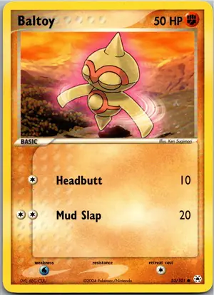Pokémon-Karte Baltoy Puppance 53/101 Hidden Legends