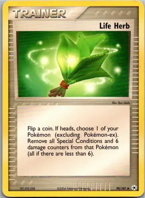 Pokémon-Karte Life Herb 90/101 Hidden Legends