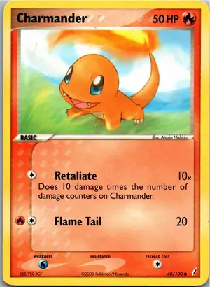 Charmander Glumanda Exemplar 4,95 €