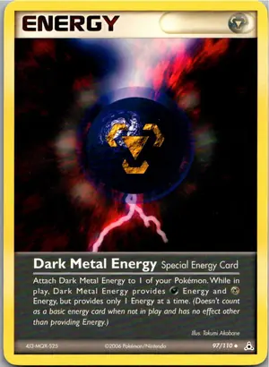 Pokémon-Karte Dark Metal Energy 97/110 EX Holon Phantoms