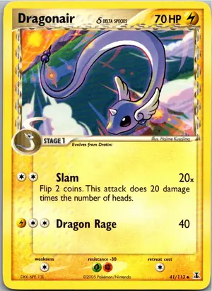 Pokémon-Karte Dragonair δ Dragonir δ 41/113 EX Delta Species