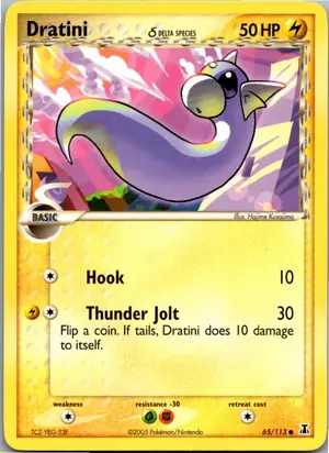 Pokémon-Karte Dratini δ Dratini 65/113 EX Delta Species
