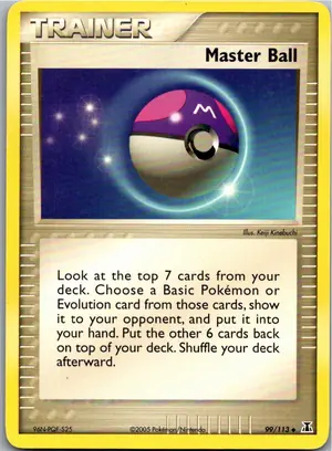 Master Ball Meisterball Exemplar 3,95 €