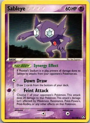 Sableye Zobiris Exemplar 3,95 €