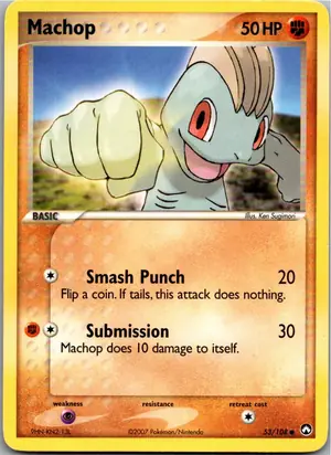 Machop Machollo Exemplar 1,95 €