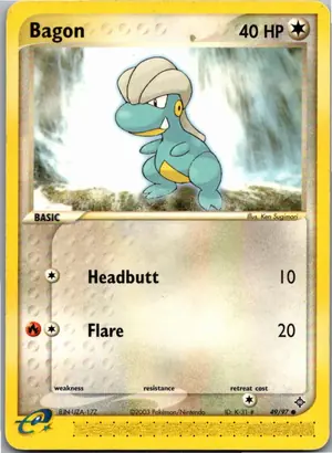 Bagon Kindwurm Exemplar 2,95 €