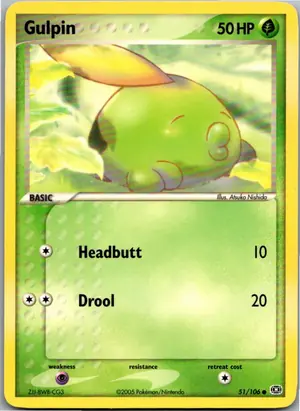 Gulpin Schluppuck Exemplar 1,45 €