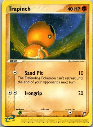 Trapinch Knacklion Exemplar 1,95 €