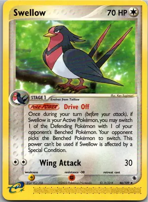 Swellow Schwalboss Exemplar 2,95 €