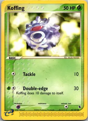 Koffing Smogon Exemplar 1,95 €