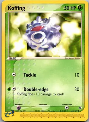 Koffing Smogon Exemplar 1,95 €