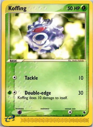 Koffing Smogon Exemplar 1,95 €