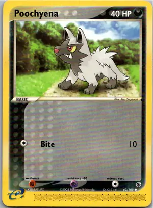 Poochyena Fiffyen Exemplar 1,95 €