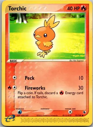 Torchic Flemmli Exemplar 1,95 €