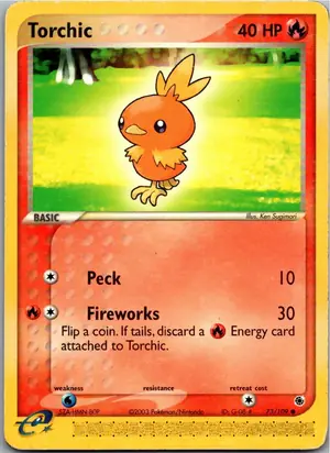 Torchic Flemmli Exemplar 1,95 €